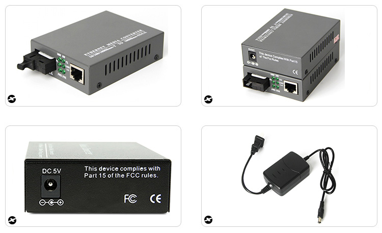 Bộ chuyển đổi quang điện 10/100/1000M 1 sợi Cablexa