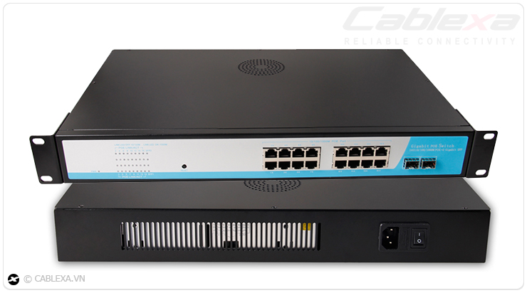 Switch quang SFP 10/100/1000M chính hãng Cablexa USA 2 Switch quang SFP 10/100/1000M chính hãng Cablexa USA 2