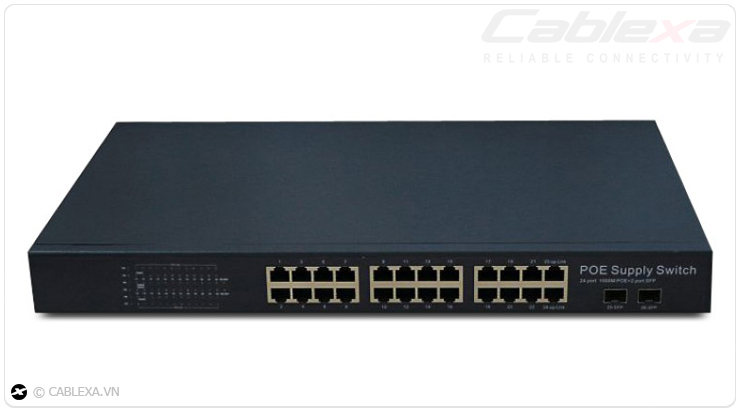 Switch quang SFP 10/100M 24port Cablexa USA Switch quang SFP 10/100M 24port Cablexa USA